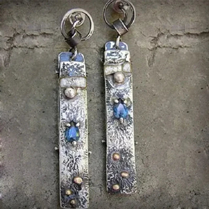 Artisan Blue Stone Earrings