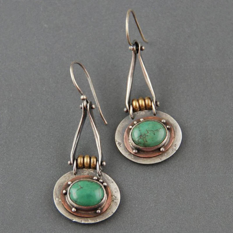 Turquoise Stone Earrings