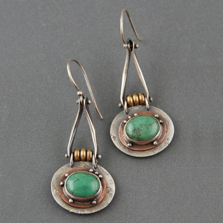 Turquoise Stone Earrings