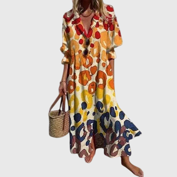 Zaria | Chic Bohemian Maxi Dress