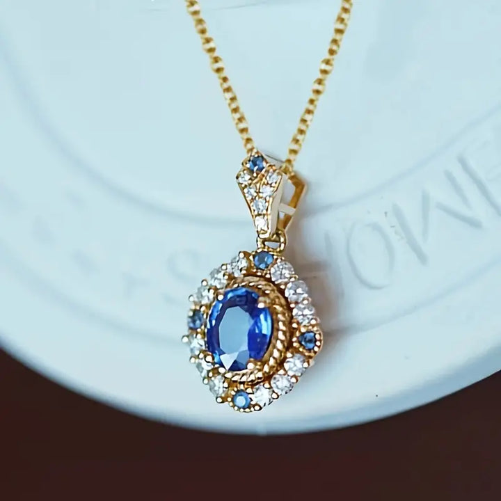 Radiant Sunset Gold Necklace