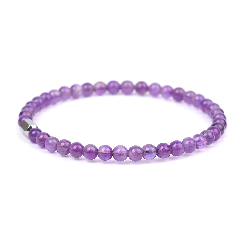 Cidália Amethyst Bracelet" can be rewritten as "Cidália Amethyst Gemstone Bracelet.