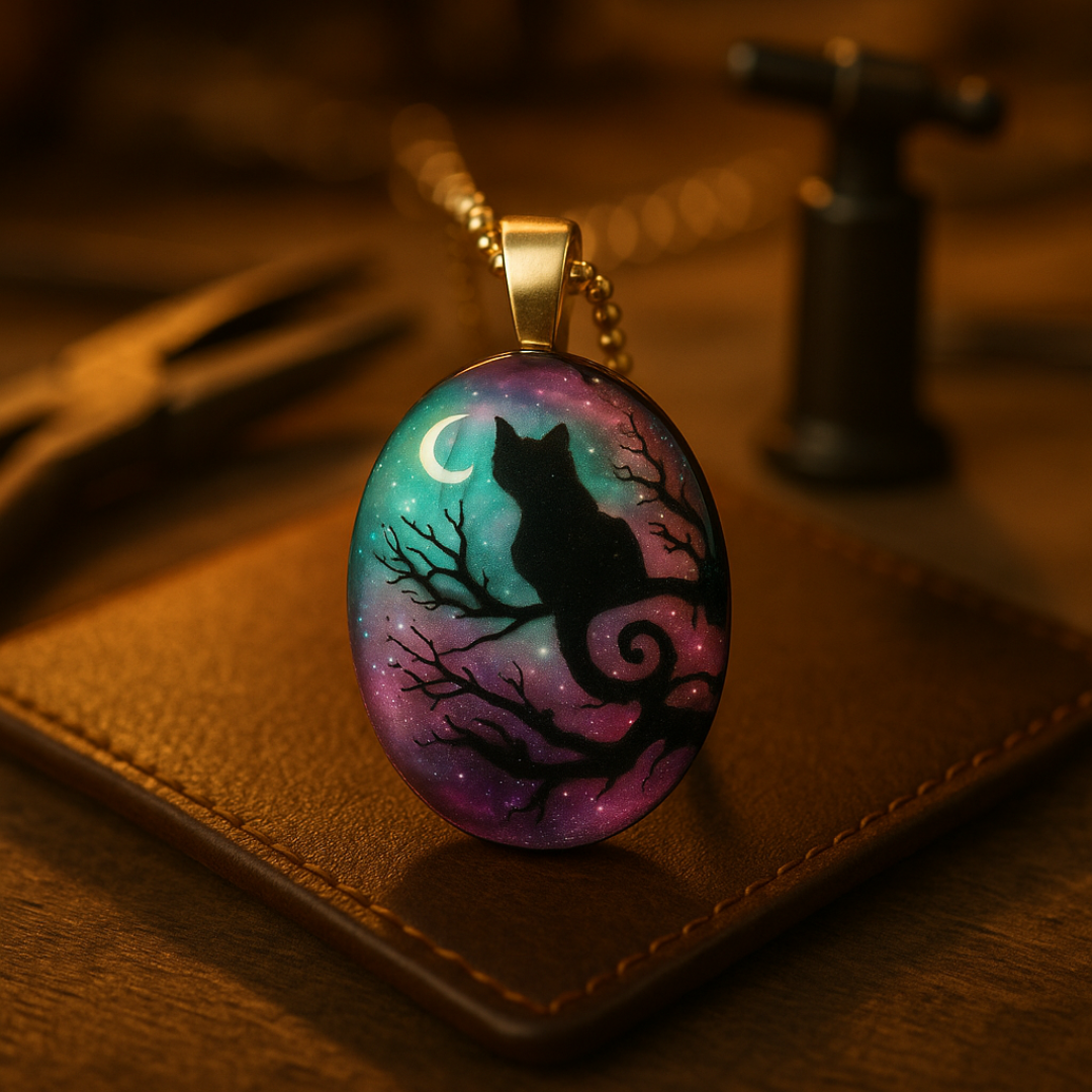 Starry Night Cat Collar