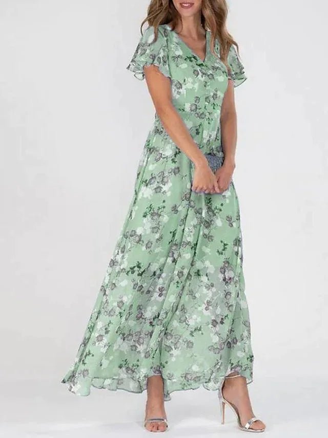 ZURI | Chic Short Fluid Dress for a Flattering Silhouette