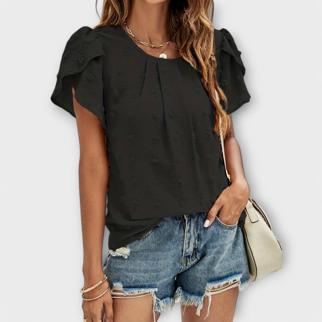 Charlotte – The Perfect Dot Blouse