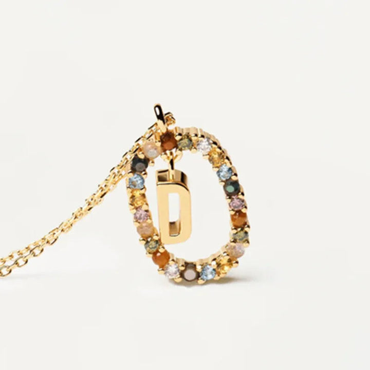 Chic Multicolor Stone Necklace