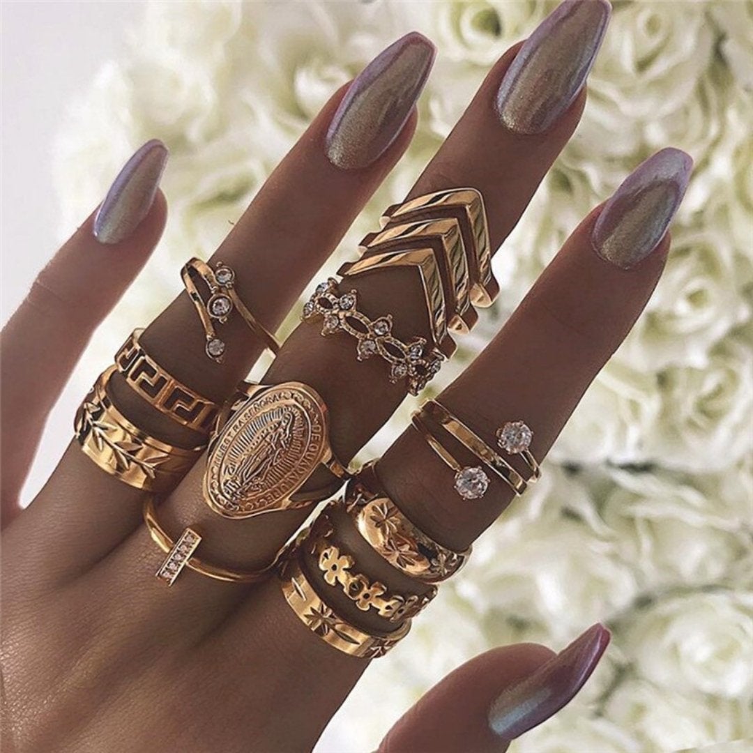 Exclusive Premium Ring Set: 8 to 12 Rings