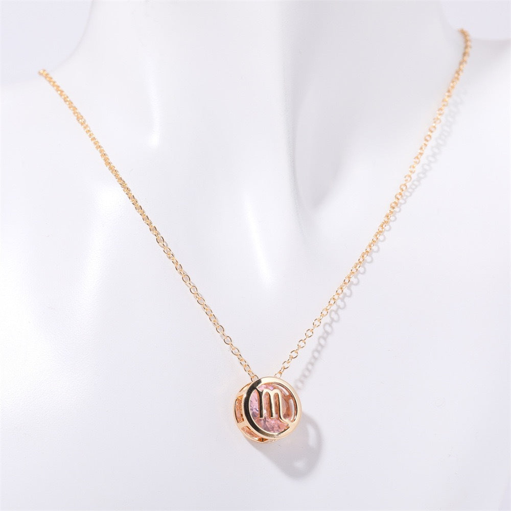 Reversible Zodiac Necklace