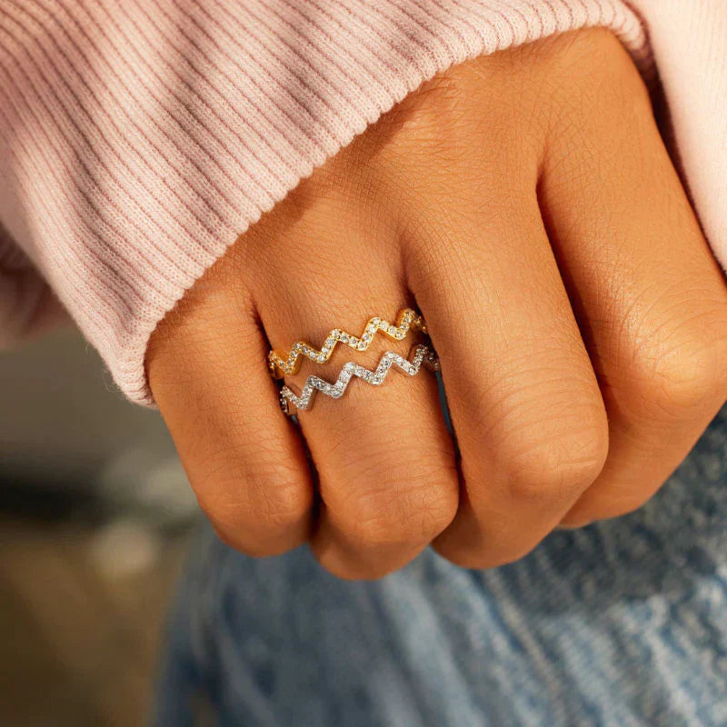 Adjustable 'Sister Always With You' Ring