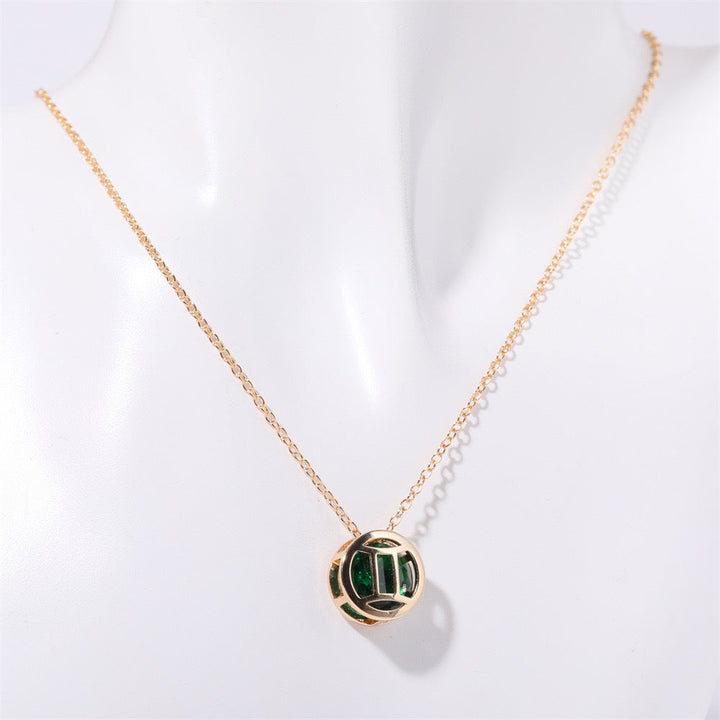 Reversible Zodiac Necklace
