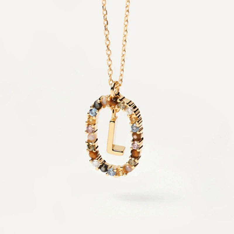Chic Multicolor Stone Necklace