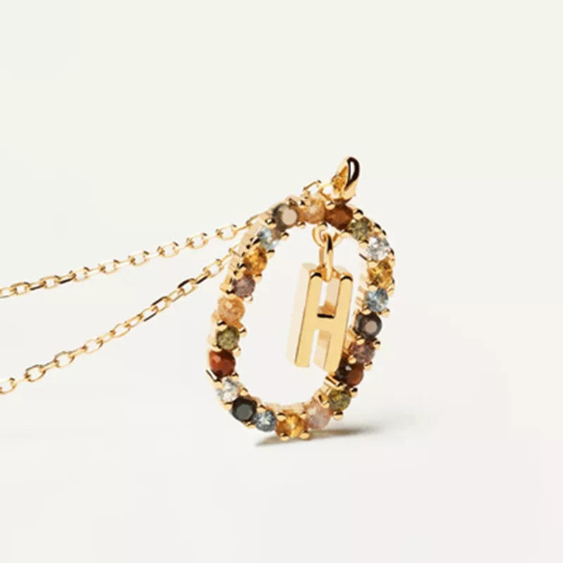 Chic Multicolor Stone Necklace