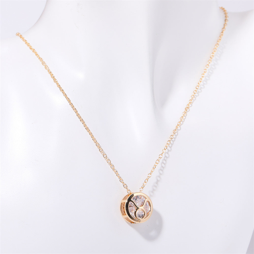 Reversible Zodiac Necklace