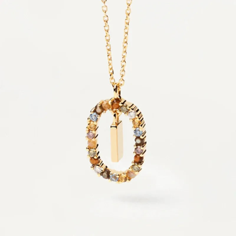 Chic Multicolor Stone Necklace