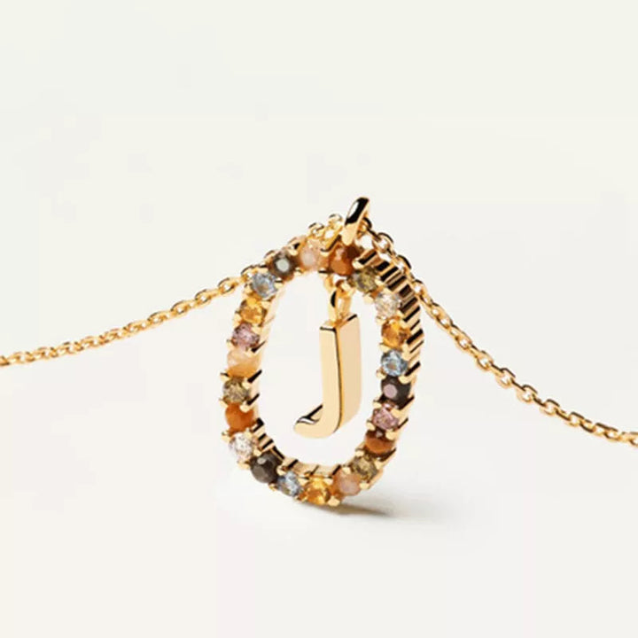 Chic Multicolor Stone Necklace
