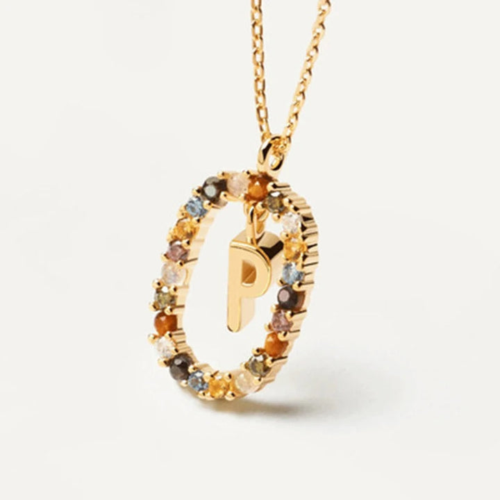 Chic Multicolor Stone Necklace