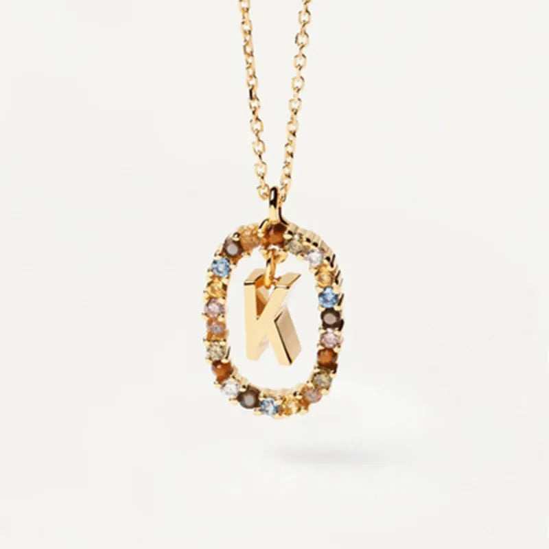 Chic Multicolor Stone Necklace
