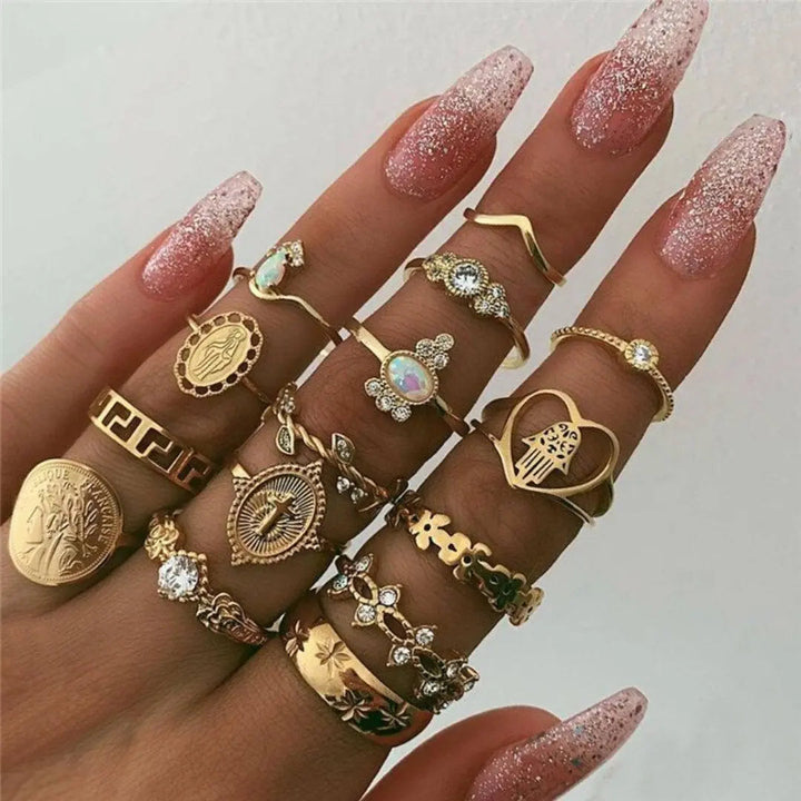 Exclusive Set of 8 to 12 Rings