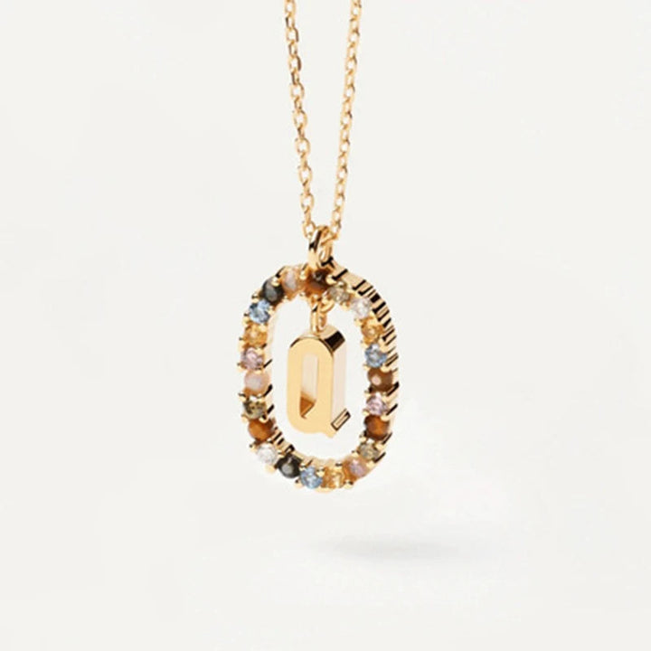 Chic Multicolor Stone Necklace