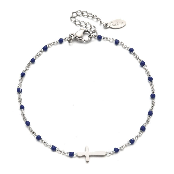 Elegant Minimalist Cross Bracelet