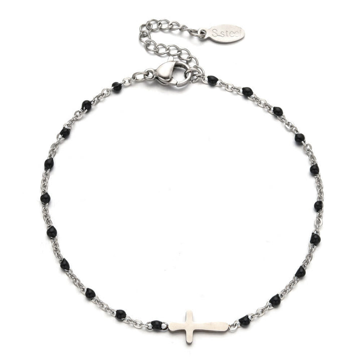 Elegant Minimalist Cross Bracelet