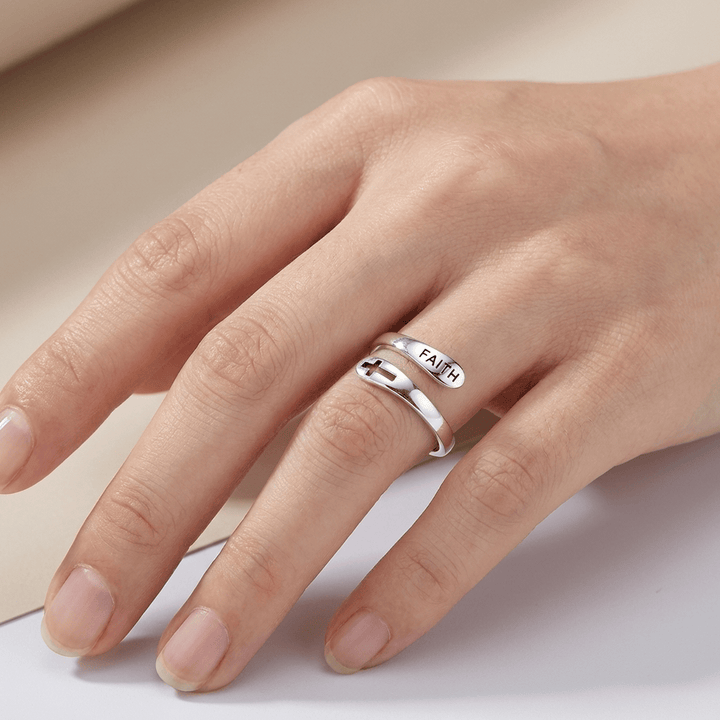 Sacred Fa Adjustable Ring