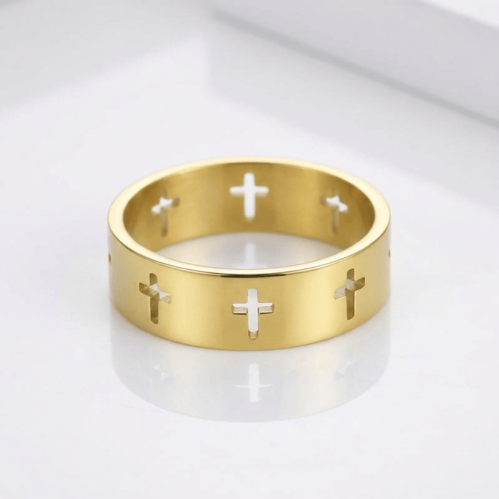 Blessed CrossFit Cut Ring