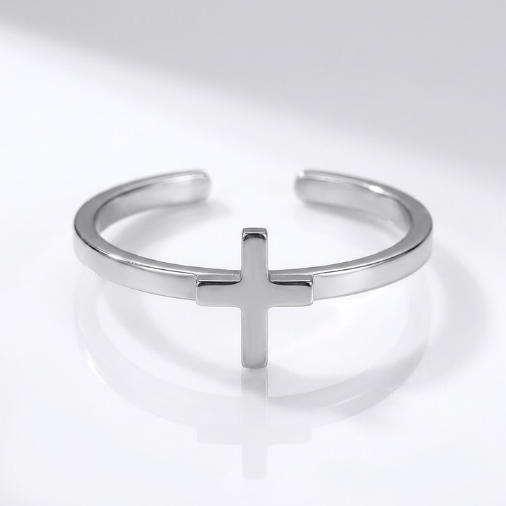 Adjustable Upper Ring with Cross Design