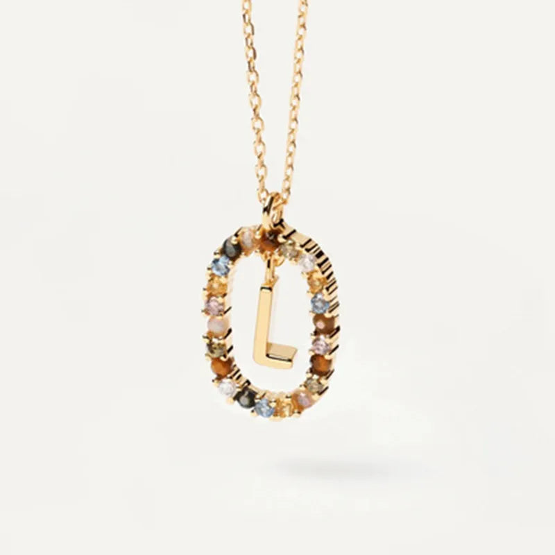 Chic Multicolor Stone Necklace