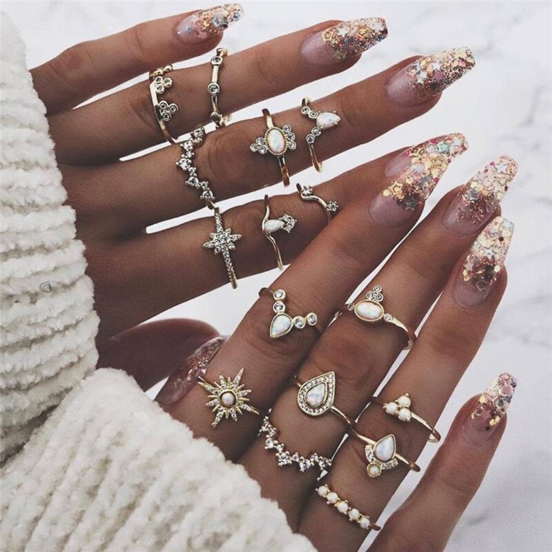 Exclusive Premium Ring Set: 8 to 12 Rings