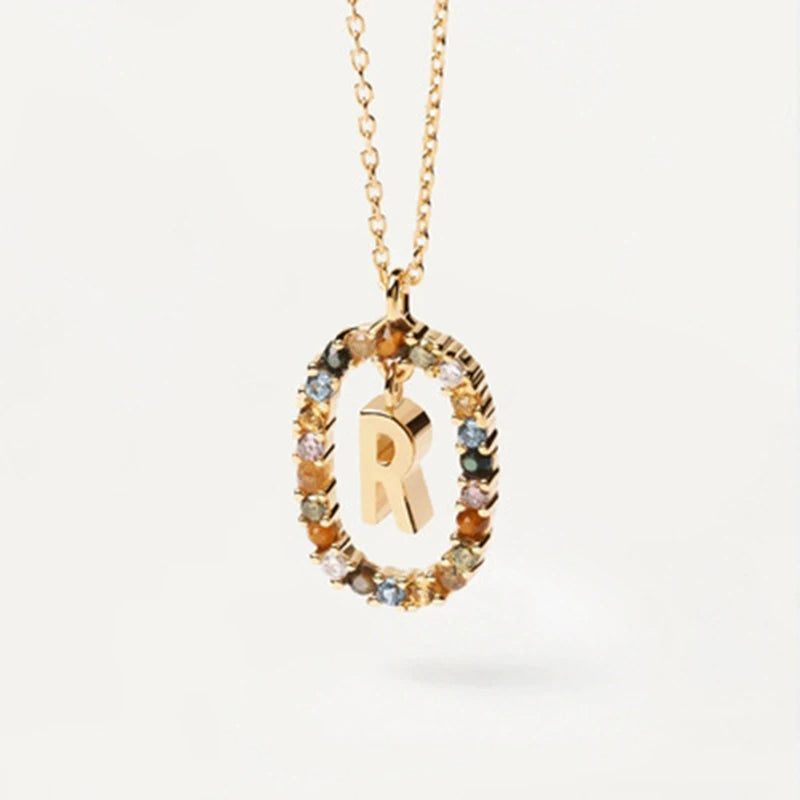 Chic Multicolor Stone Necklace