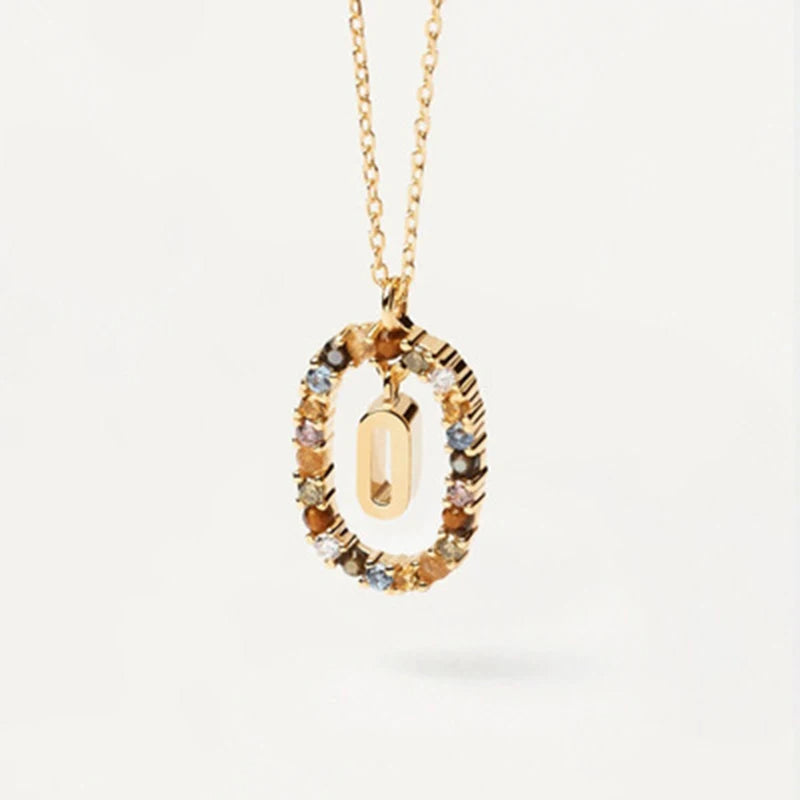 Chic Multicolor Stone Necklace