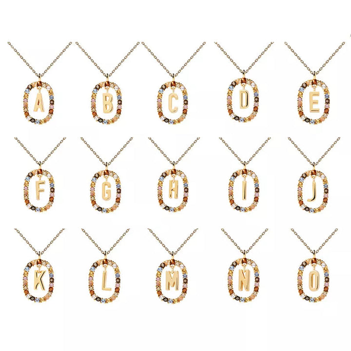 Chic Multicolor Stone Necklace