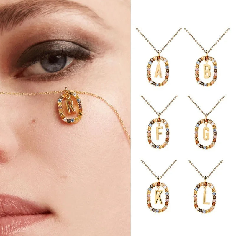 Chic Multicolor Stone Necklace
