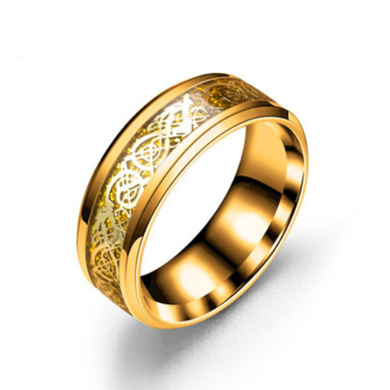 Dragon Steel Ring