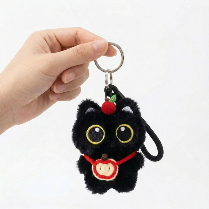Charming Kitty Manzanita Keychain