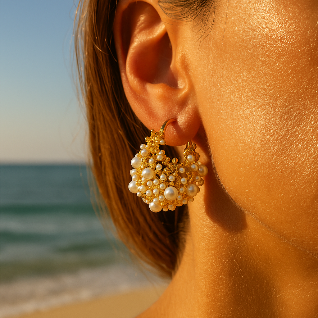 Dione Earrings | Golden Dawn