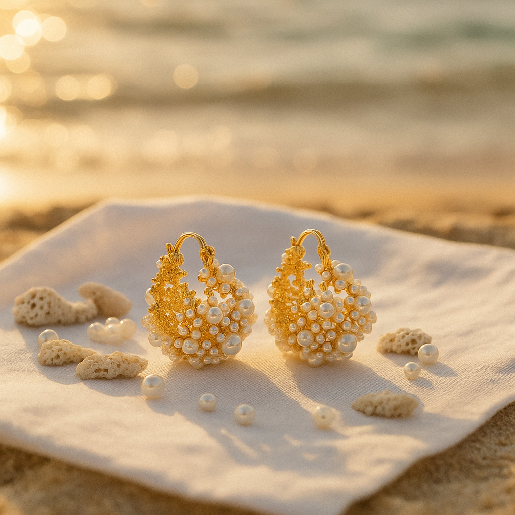 Dione Earrings | Golden Dawn