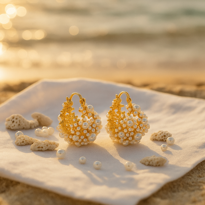 Dione Earrings | Golden Dawn