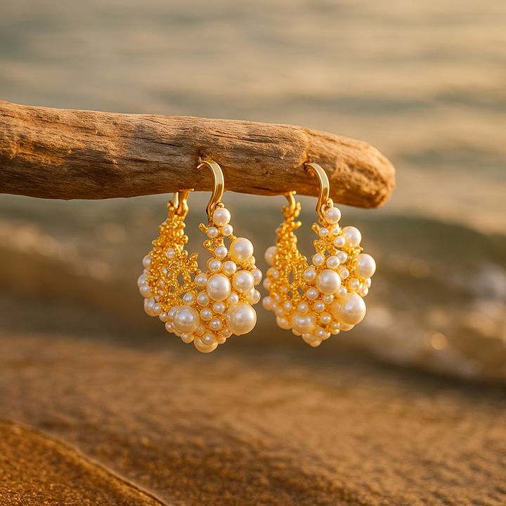 Dione Earrings | Golden Dawn
