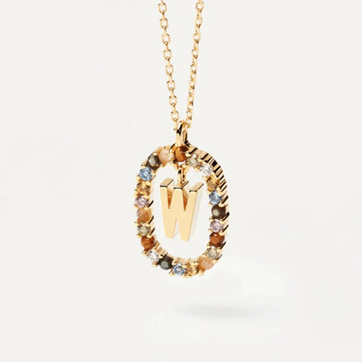 Chic Multicolor Stone Necklace