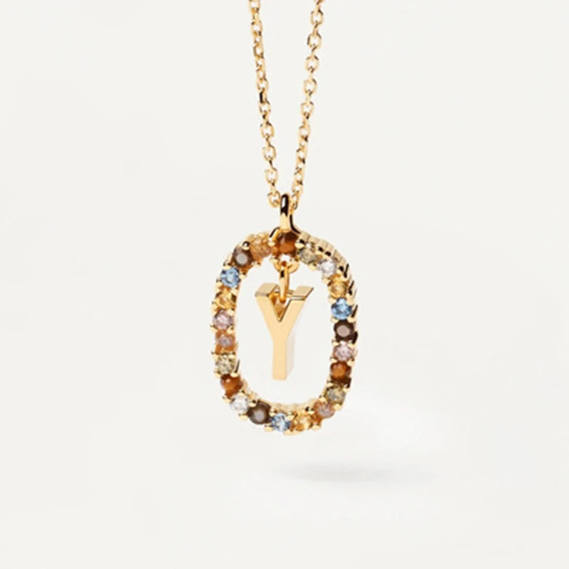 Chic Multicolor Stone Necklace