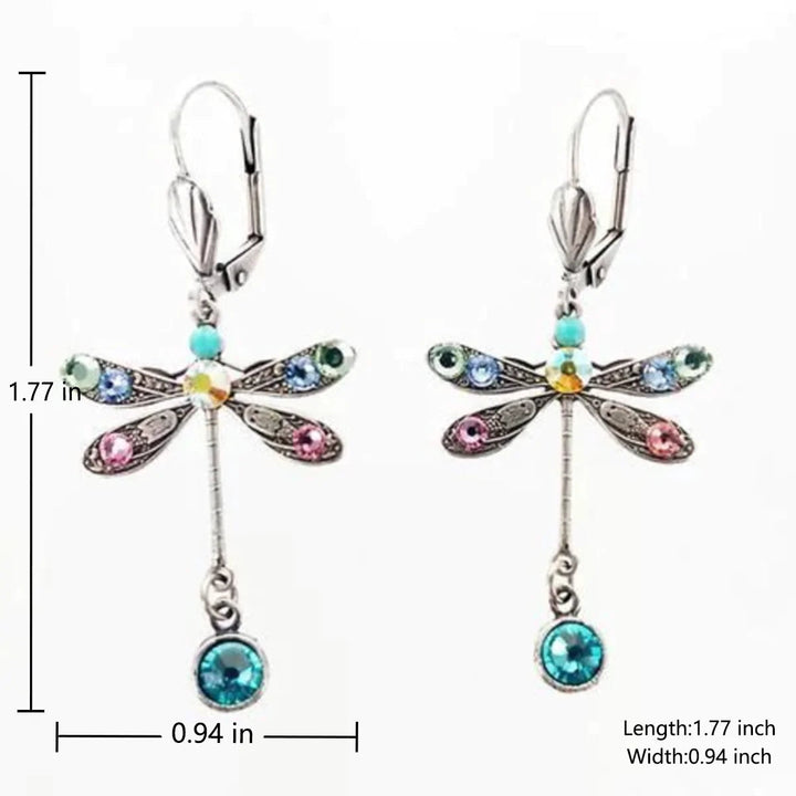 Retro Dragonfly Earrings
