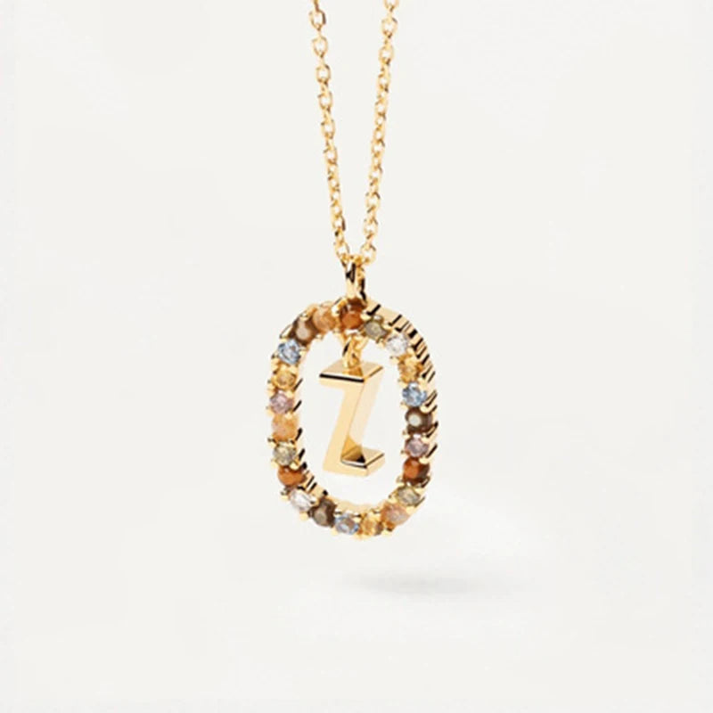 Chic Multicolor Stone Necklace