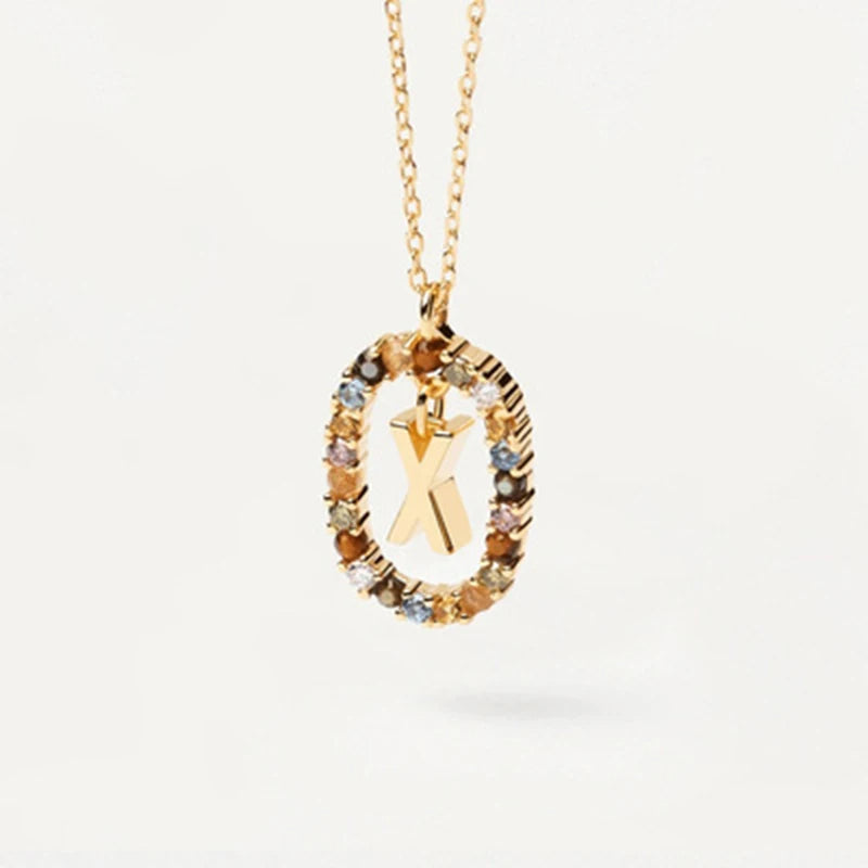 Chic Multicolor Stone Necklace