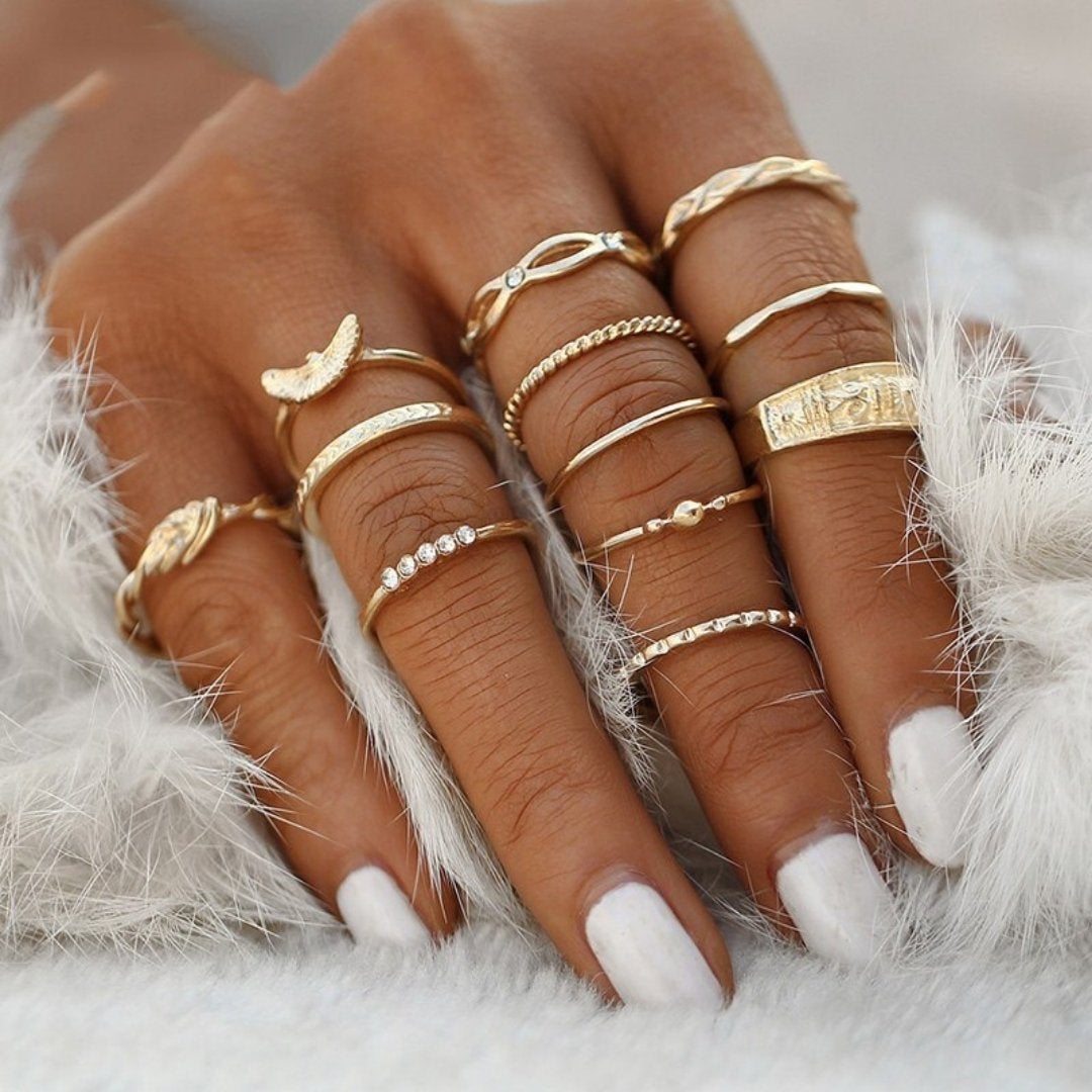 Exclusive Premium Ring Set: 8 to 12 Rings