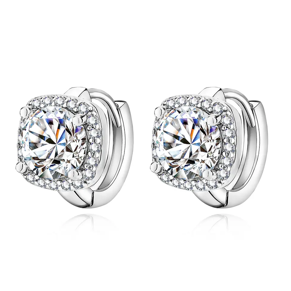 Aurora Gold Square Earrings