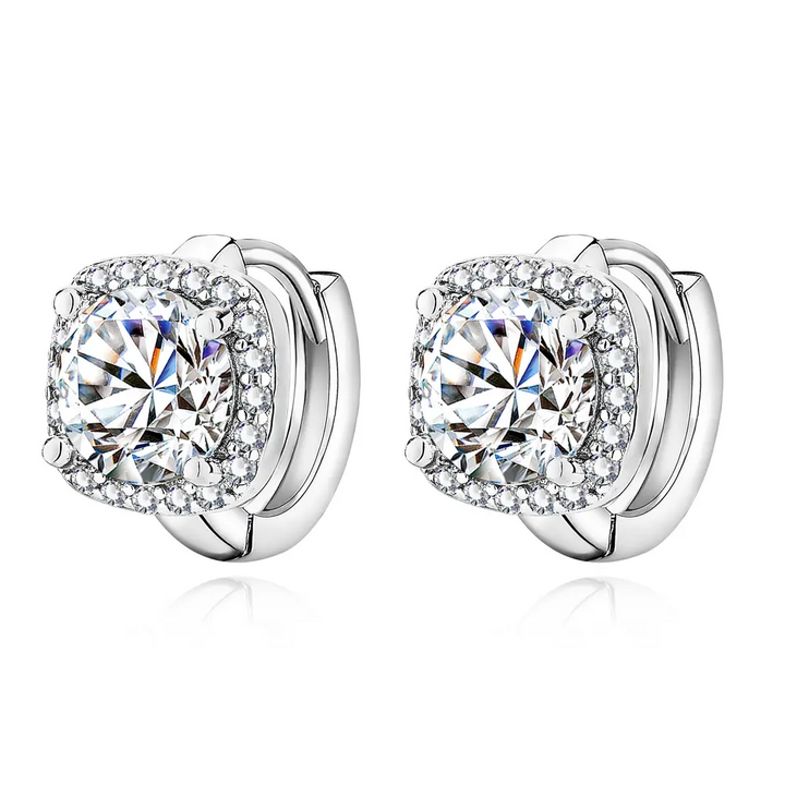 Aurora Gold Square Earrings
