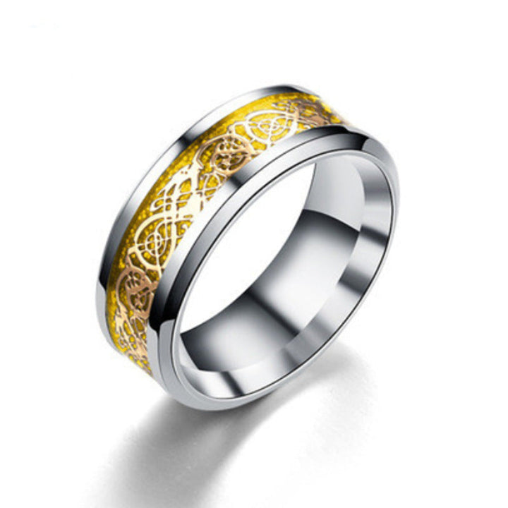 Dragon Steel Ring