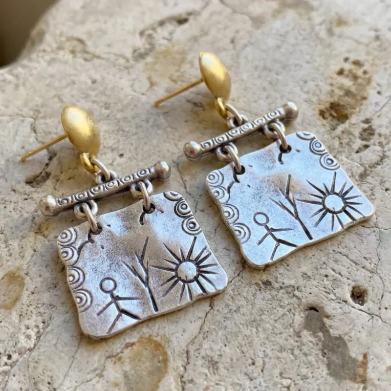 Bohemian Vintage Tribal Earrings